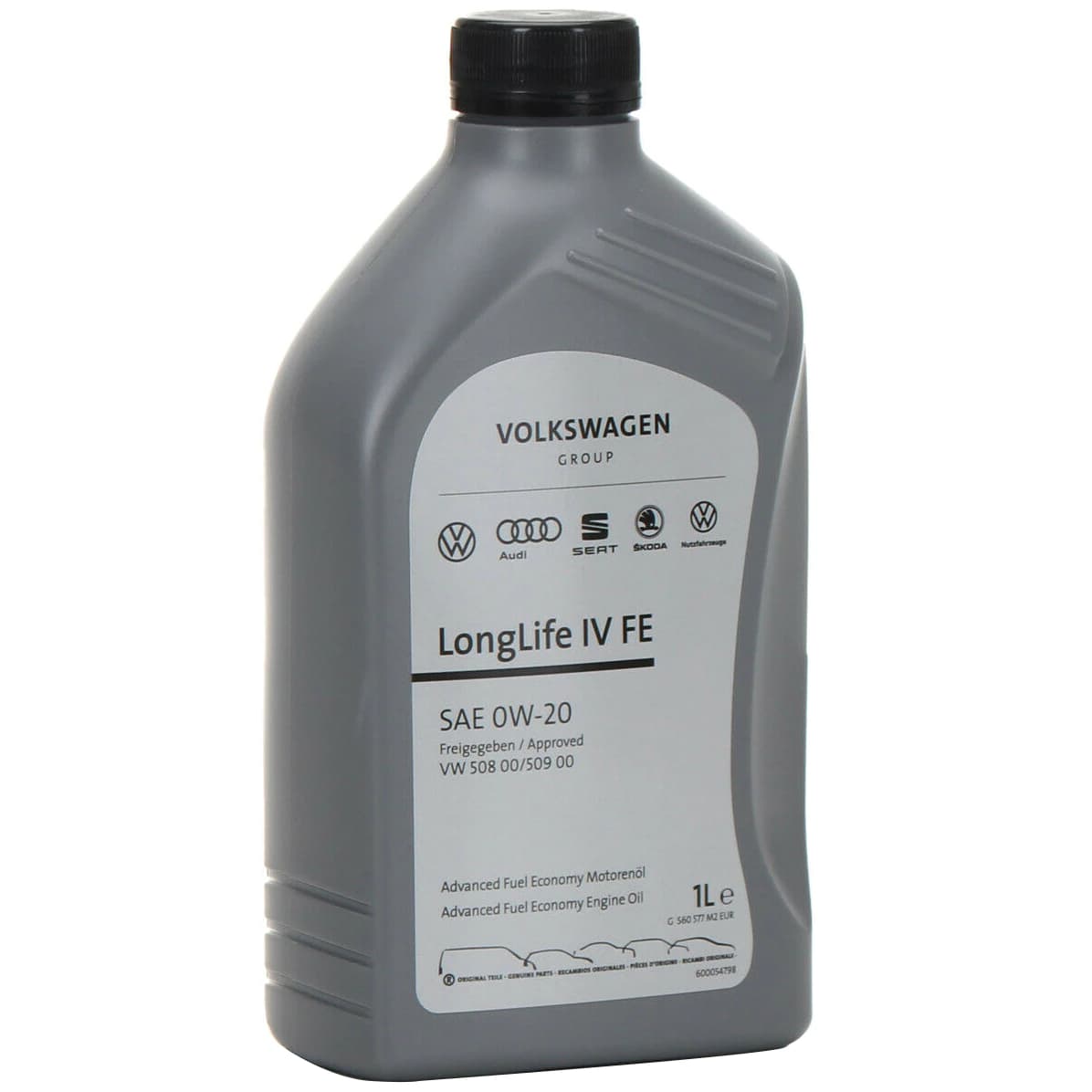 Ulei de motor VOLKSWAGEN 0W-20 Long Life IV FE 1L