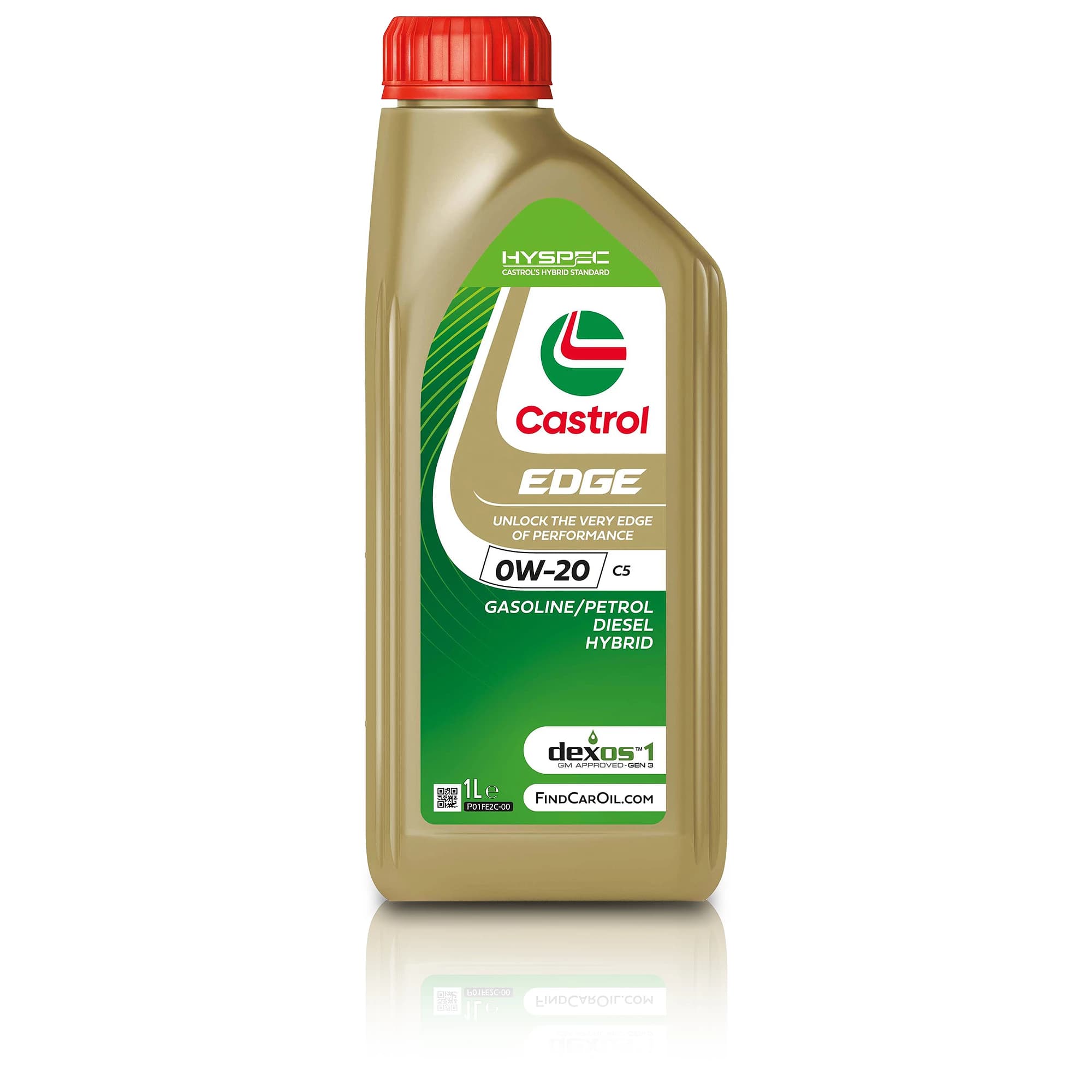 Ulei de motor CASTROL Edge Dexos 1 gen 2 0W-20 C5 1L