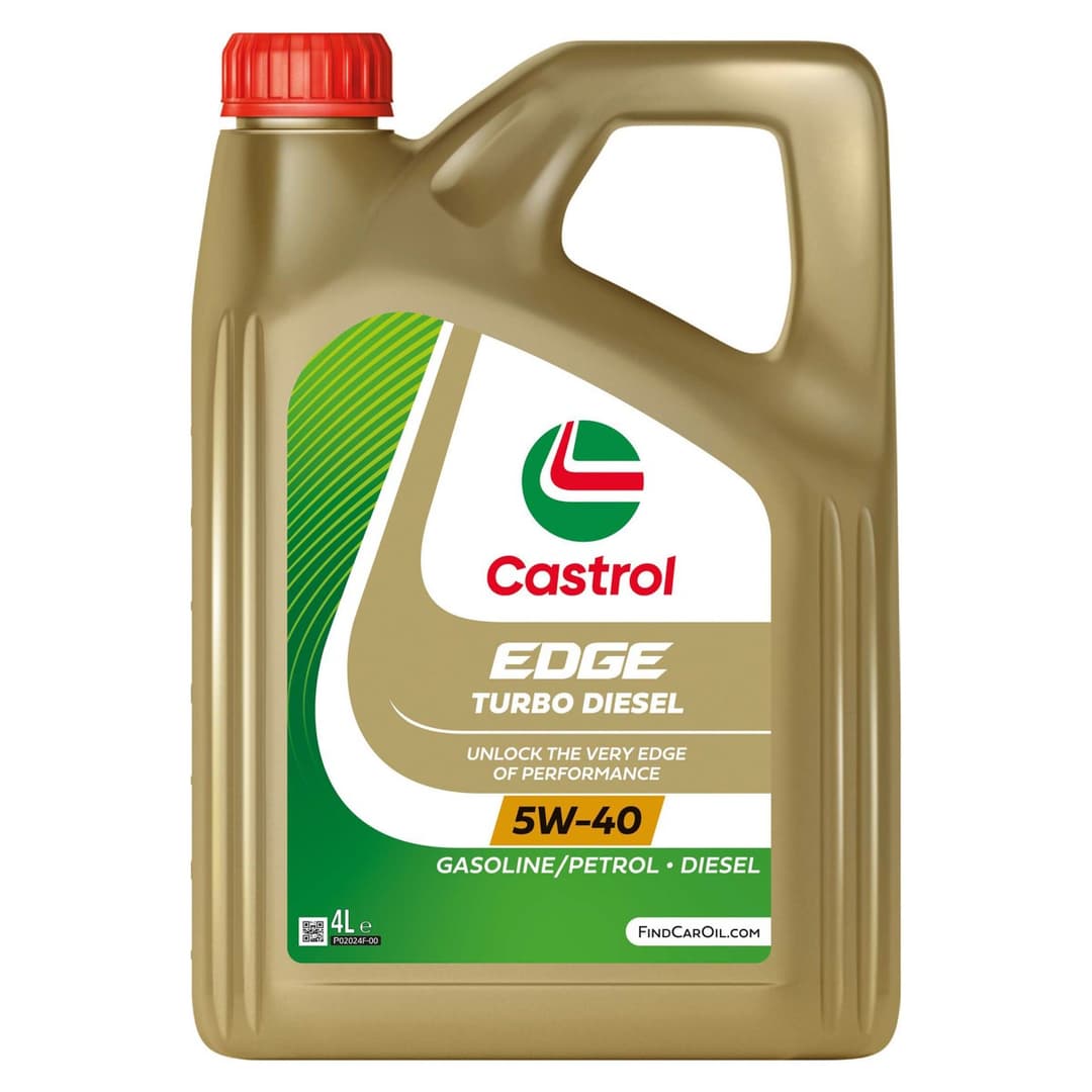 ulei de motor CASTROL EDGE Turbo Diesel 5W-40 15F819