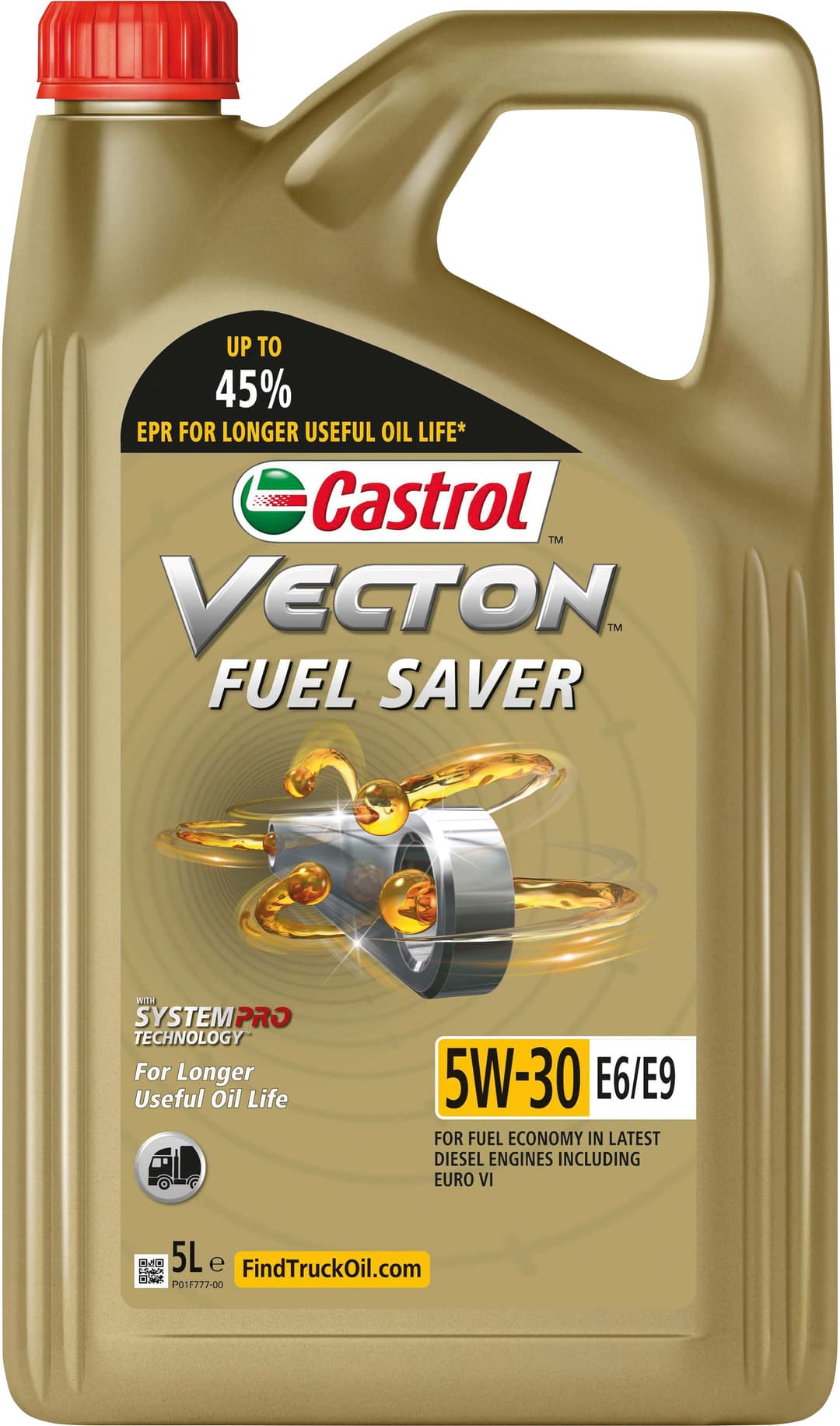 Ulei de motor CASTROL Vecton Fuel Saver 5W-30 E6/E9 5L