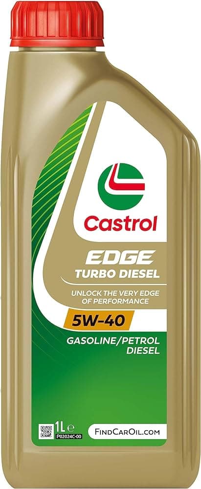 Ulei de motor CASTROL Edge Turbo Diesel 5W-40 1L