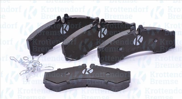 set placute frana,frana disc KROTTENDORF KRO1288