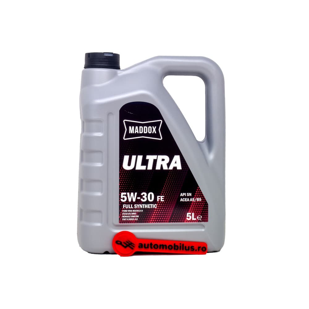 Ulei de motor MADDOX OIL FE Ultra A5/B5 5W-30 5L
