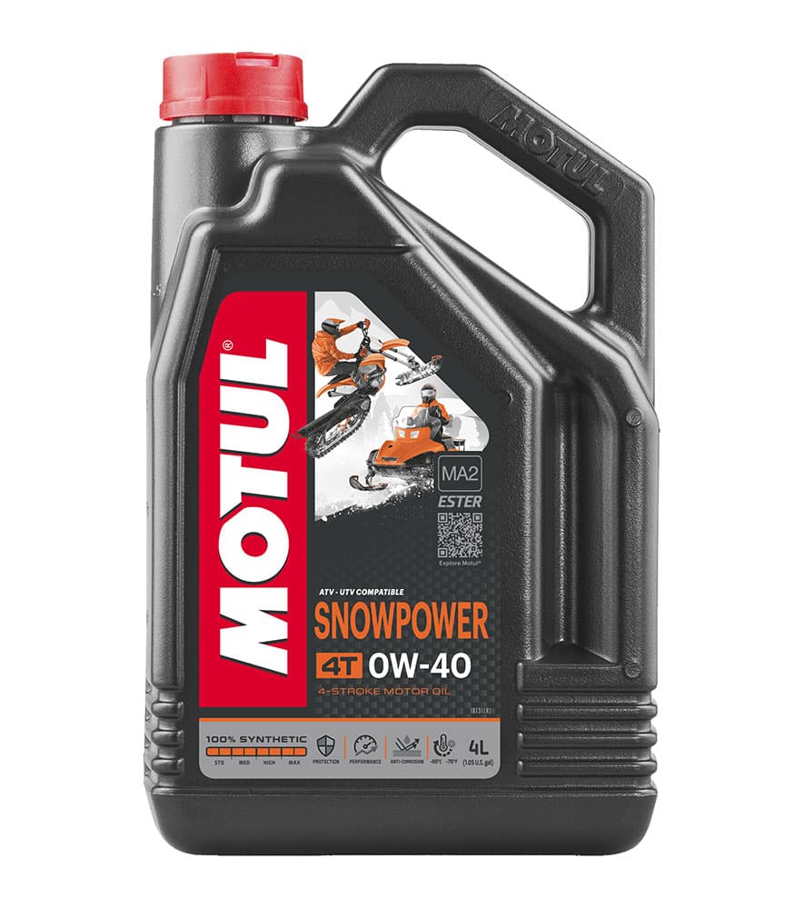 Ulei de motor MOTUL Snowpower 4T 0W-40 4L