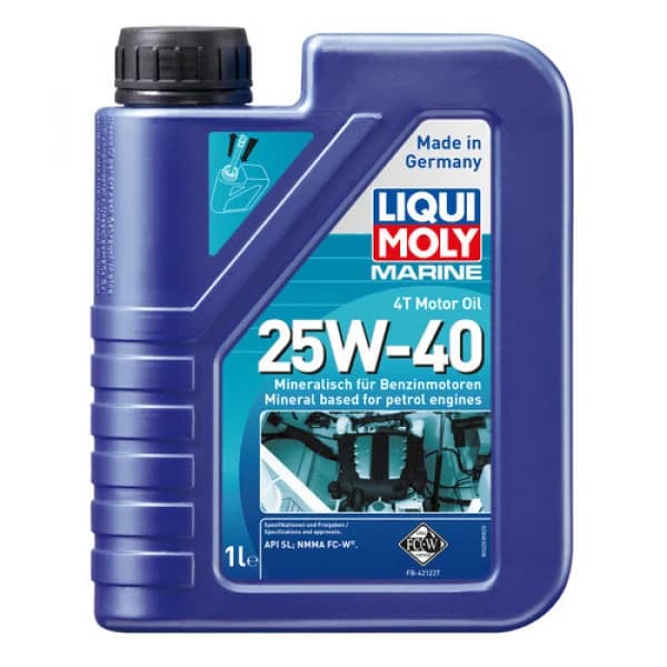Ulei de motor LIQUI MOLY Marine 4T Motor Oil 25W-40 1L