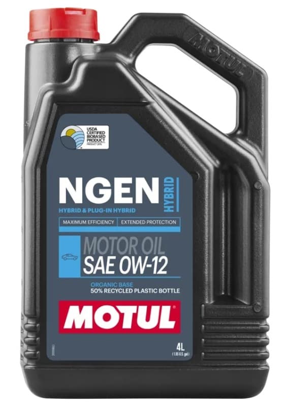 Ulei de motor MOTUL NGEN Hybrid 0W-12 4L