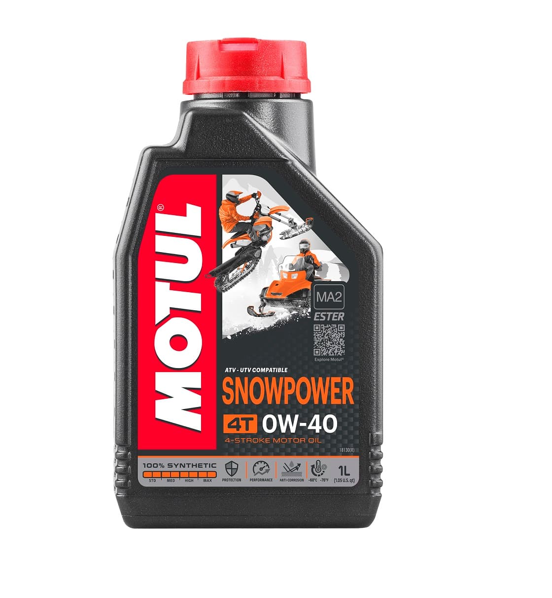 Ulei de motor MOTUL Snowpower 4T 0W-40 1L