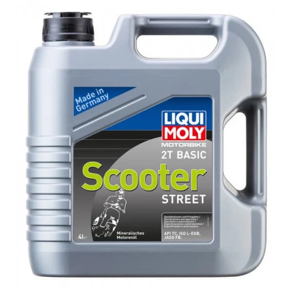 Ulei de motor LIQUI MOLY Motorbike 2T Basic Scooter Street 4L