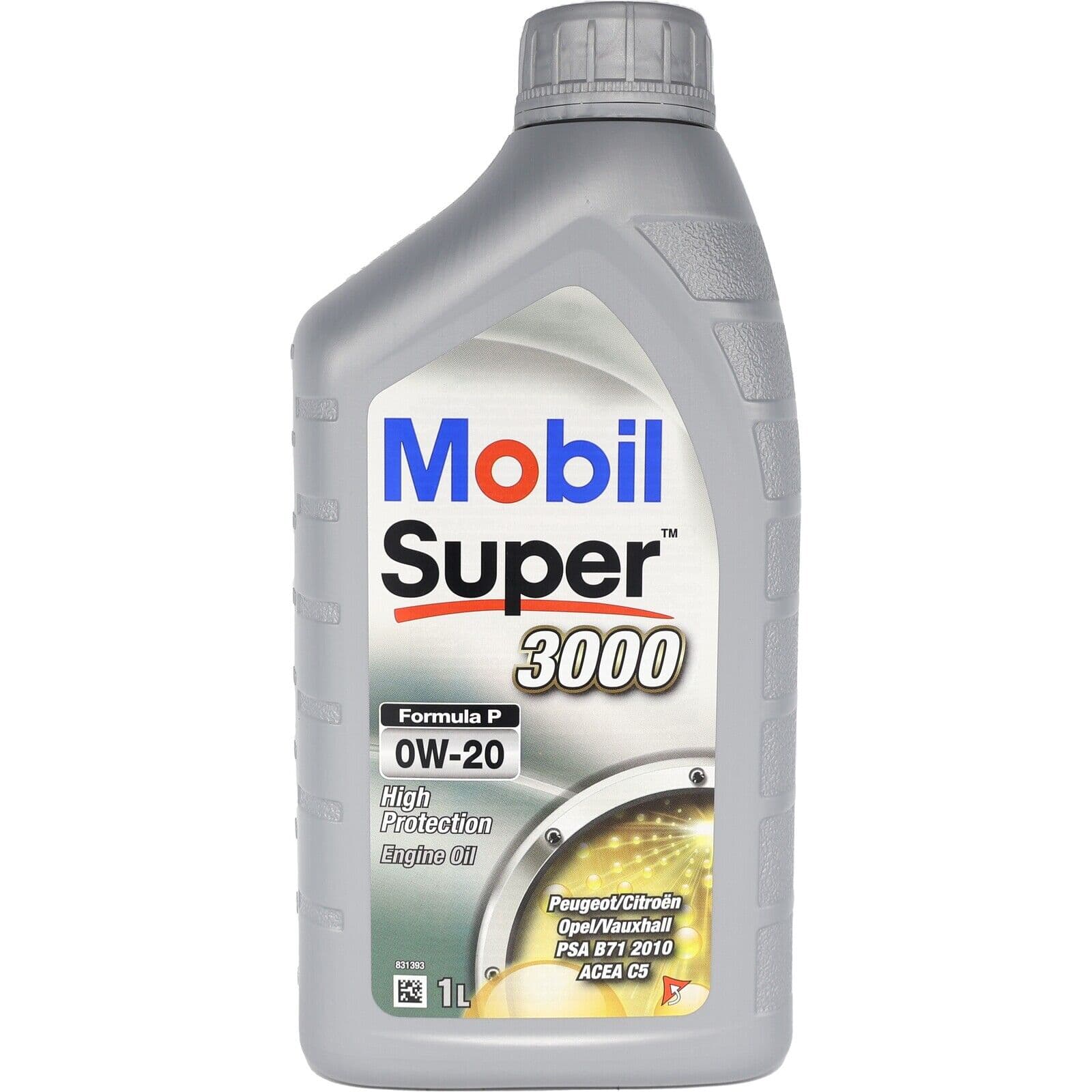 Ulei de motor MOBIL Super 3000 Formula P 0W-20 1L