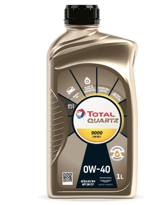 Ulei de motor TOTAL Quartz 9000 Energy 0W-40 1L