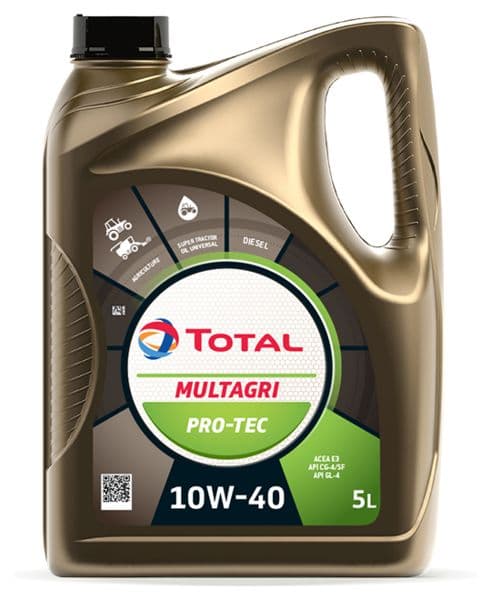 Ulei de motor TOTAL Multagri Pro-Tec 10W-40 5L