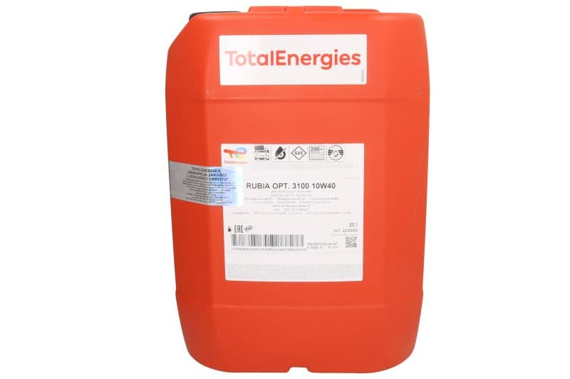Ulei de motor TOTAL Rubia Optima 3100 10W-40 20L