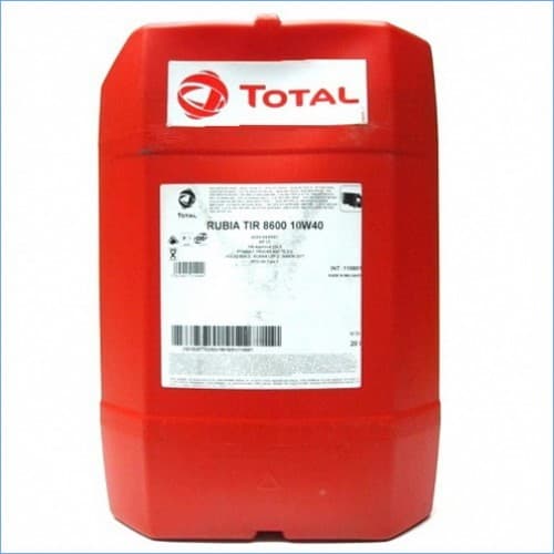 Ulei de motor TOTAL RUBIA TIR 8600 10W-40 20L