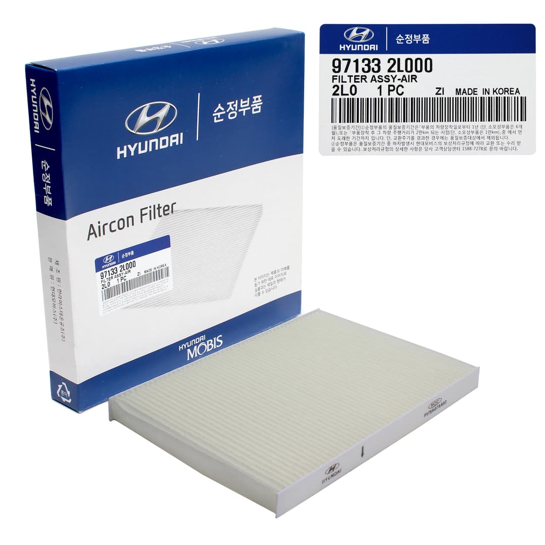 Filtru, aer habitaclu OE HYUNDAI 97133-2L000