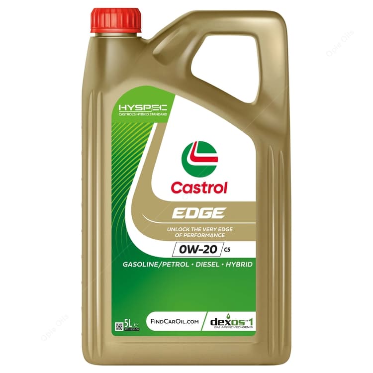 Ulei de motor CASTROL Edge Dexos 1 gen 2 0W-20 C5 5L