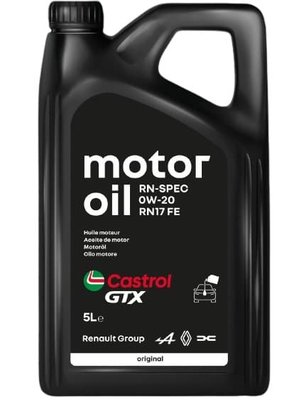 Ulei de motor Renault by Castrol GTX RN17 FE 0W-20 5L