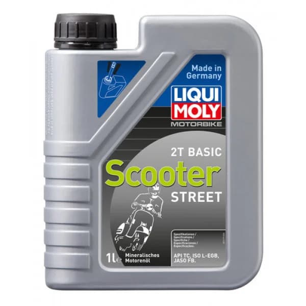 Ulei de motor LIQUI MOLY Motorbike 2T Basic Scooter Street 1L