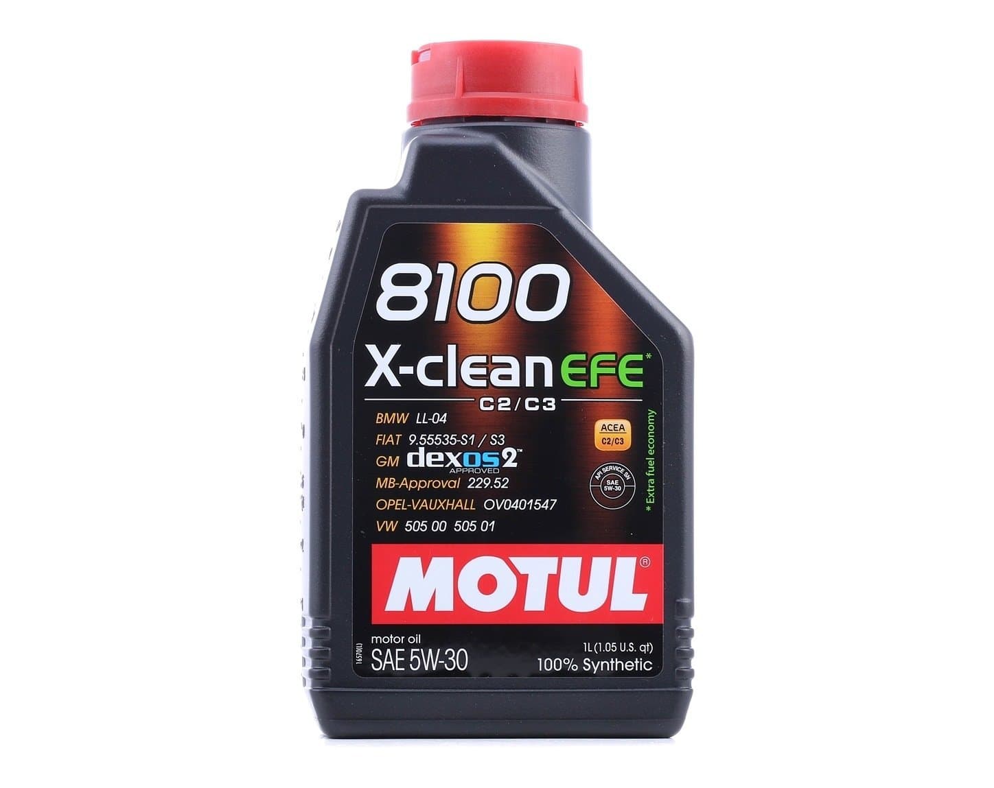 Ulei de motor MOTUL 8100 X-CLEAN EFE 5W-30 1L