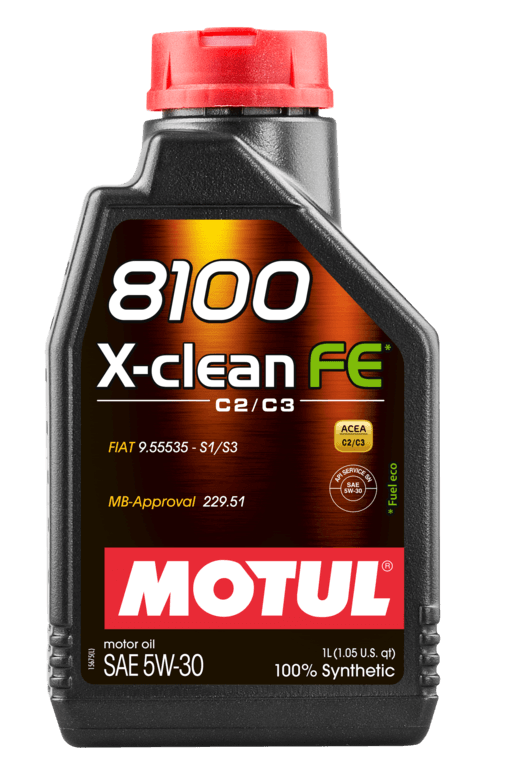Ulei de motor MOTUL 8100 X-CLEAN FE 5W-30 1L