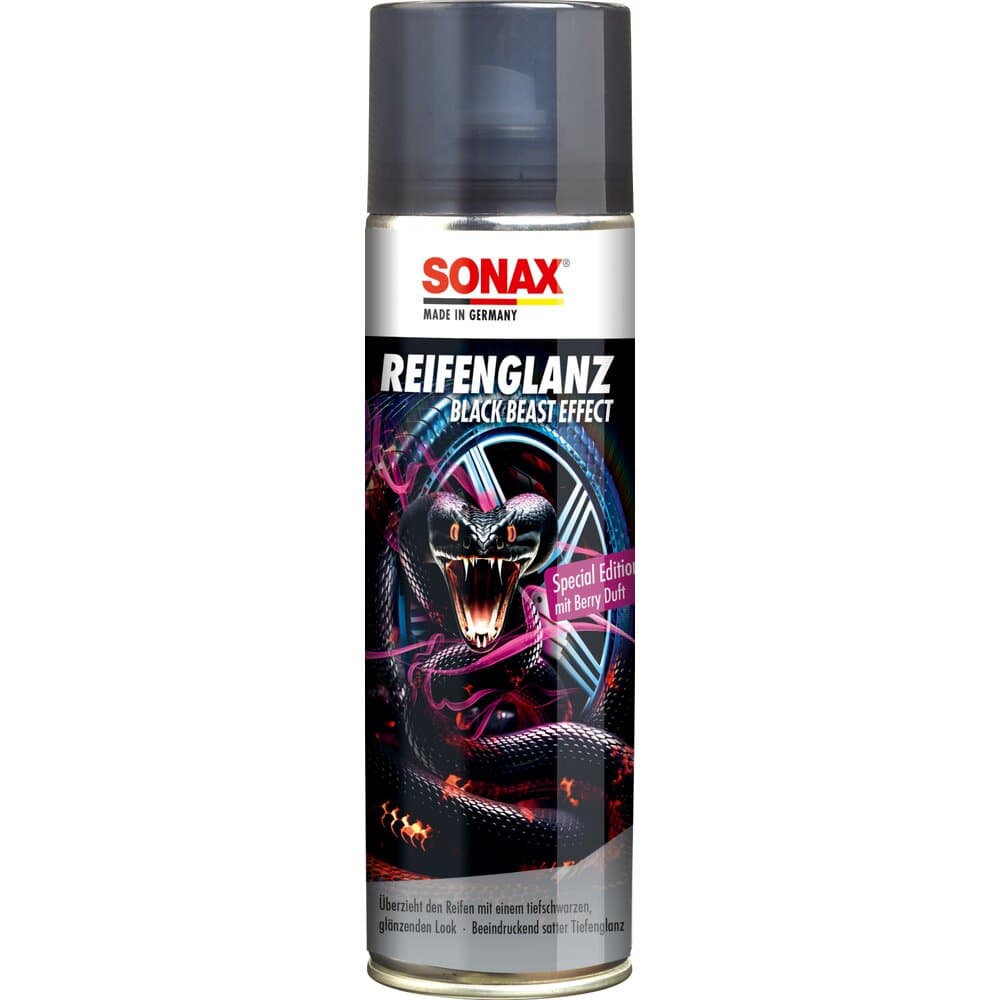 Spray solutie luciu anvelope SONAX Tyre Gloss Black Beast Effect 500ml