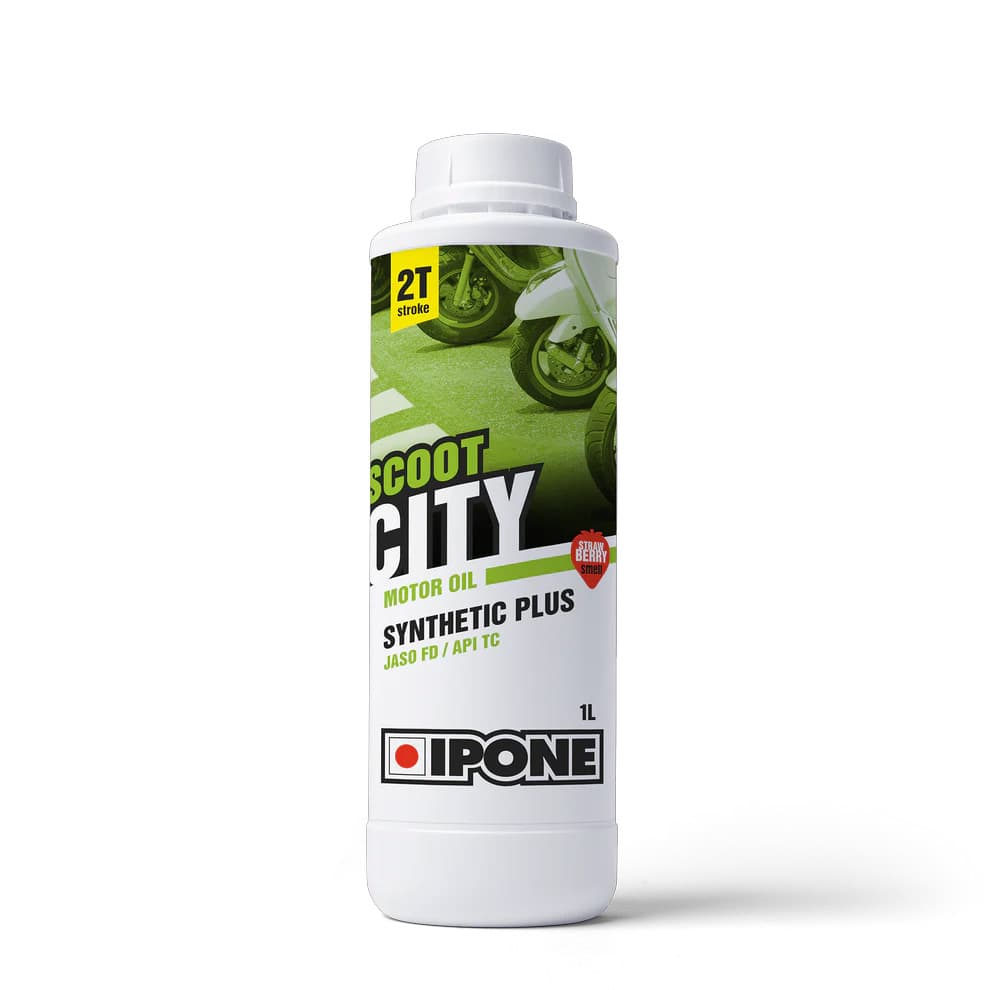 Ulei scuter cu miros capsuni IPONE SCOOT CITY 2T 1L