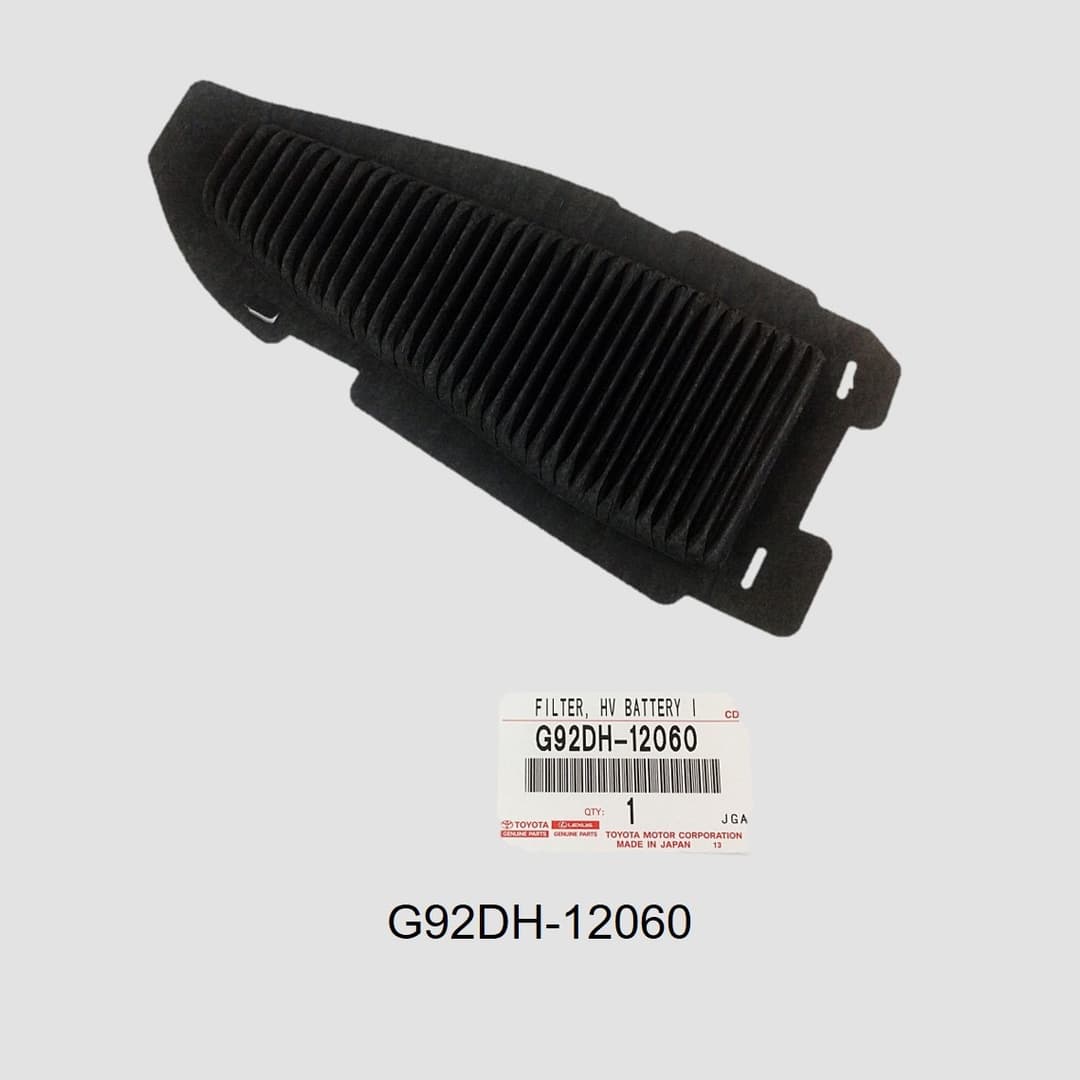 Filtru de aer, carcasă baterie acționare OE TOYOTA G92DH-12060