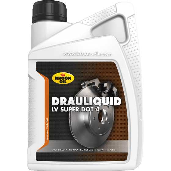 Lichid de frana KROON OIL Drauliquid-LV Super DOT 4 33820 1L