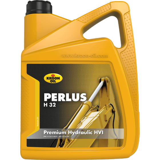 Ulei hidraulic KROON OIL Perlus H 32 Premium Hydraulic HVI 02314 5L
