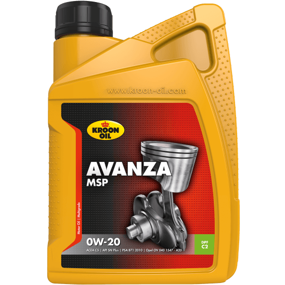 Ulei de motor KROON OIL Avanza MSP 0W 20 37349 1L