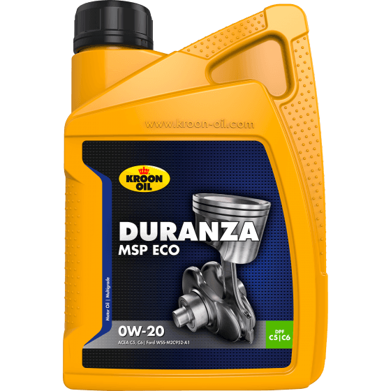 Ulei de motor KROON OIL Duranza MSP ECO 0W-20 37125 1L