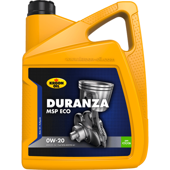 Ulei de motor KROON OIL Duranza MSP ECO 0W-20 37126 5L