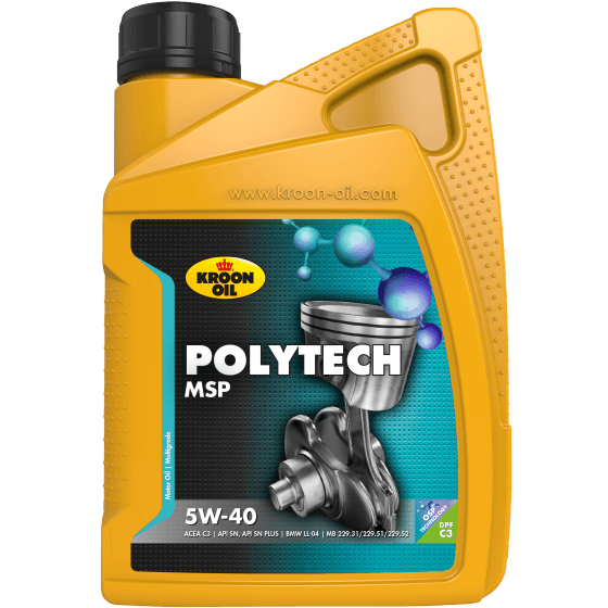 Ulei de motor KROON OIL PolyTech MSP 5W-40 37336 1L