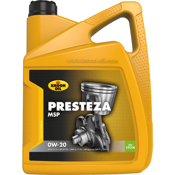 Ulei de motor KROON OIL Presteza MSP 0W-20 36497 5L
