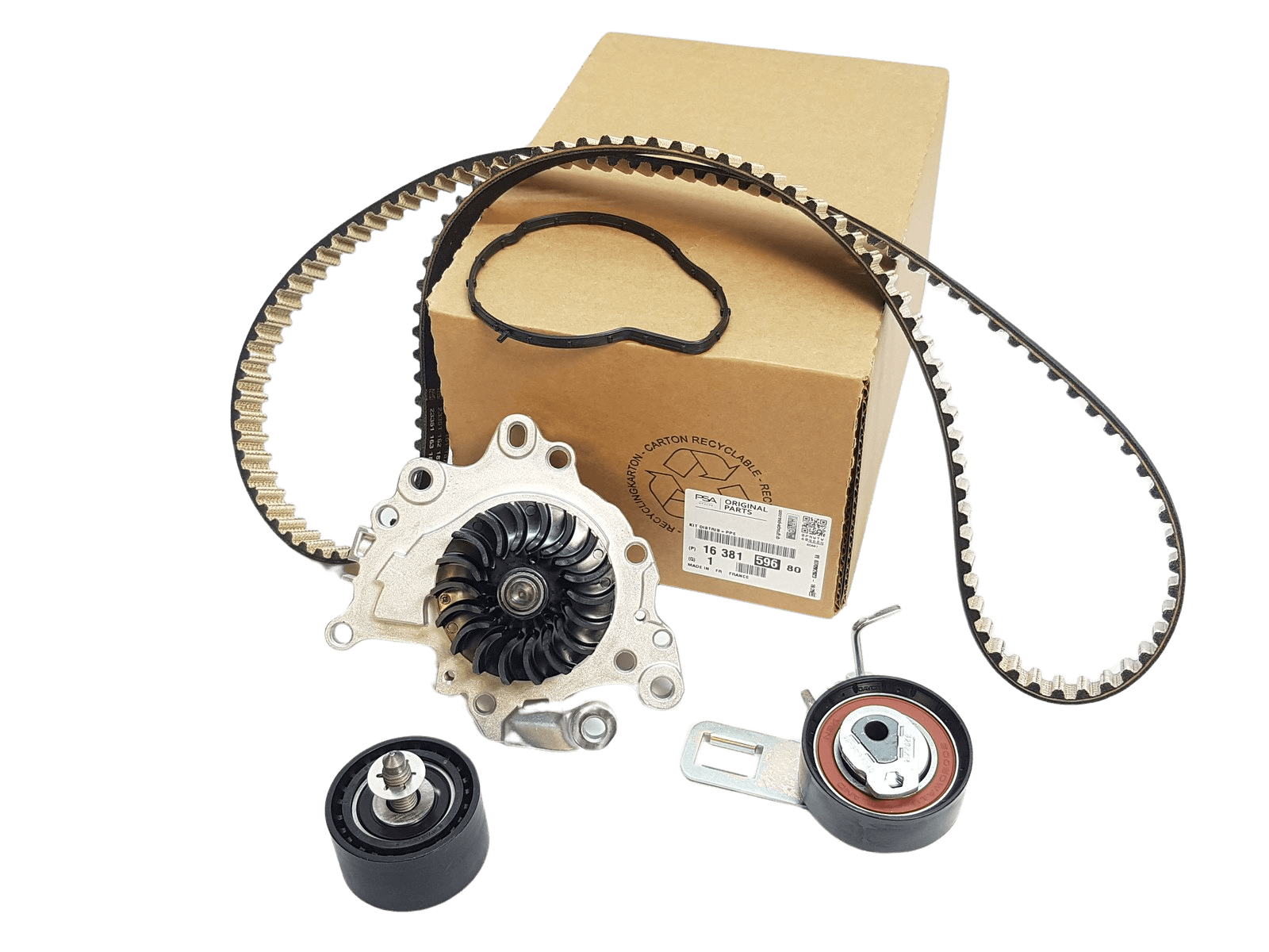 Set pompa apa + curea dintata OE PEUGEOT 16 381 596 80