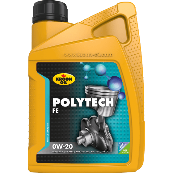 Ulei de motor KROON OIL PolyTech FE 0W-20 1L