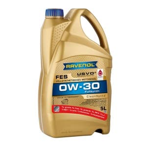 Ulei de motor RAVENOL FES SAE 0W-30 5L USVO PROMO 4L+1L