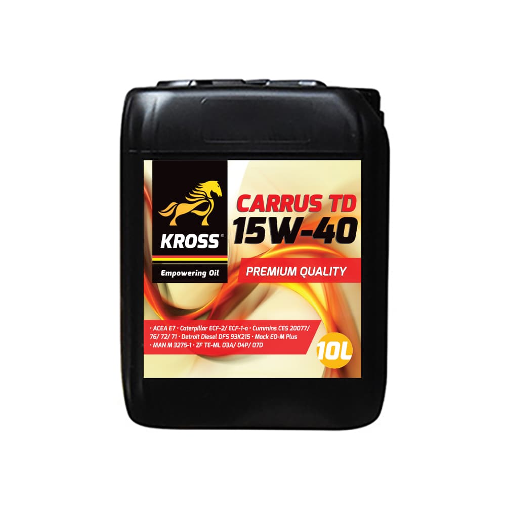 Ulei de motor KROSS CARRUS TD 15W-40 10L