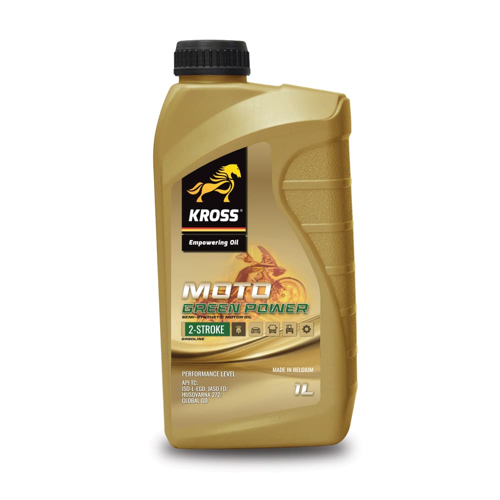 Ulei de motor KROSS 2T GREEN POWER 1L