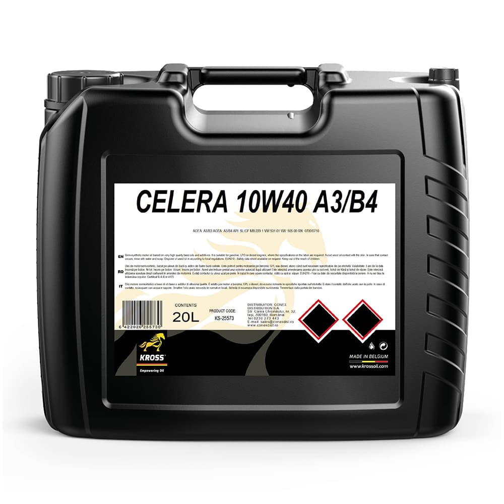 Ulei de motor KROSS CELERA 10W-40 A3/B4 20L