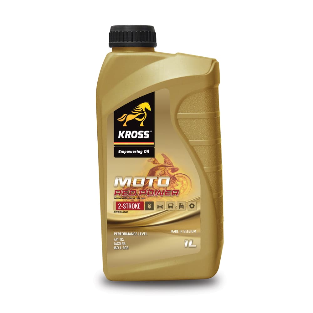 Ulei de motor KROSS 2T-RED POWER 1L