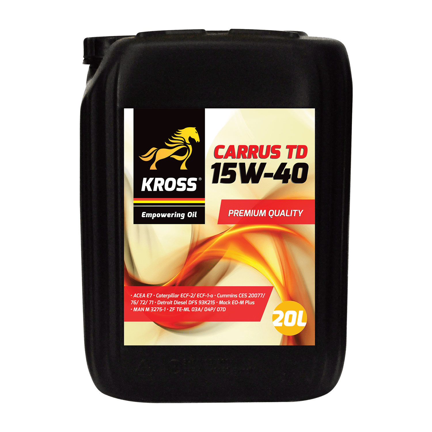 Ulei de motor KROSS CARRUS TD 10W-40 20L