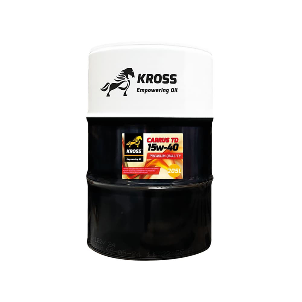 Ulei de motor KROSS CARRUS TD 15W-40 205L