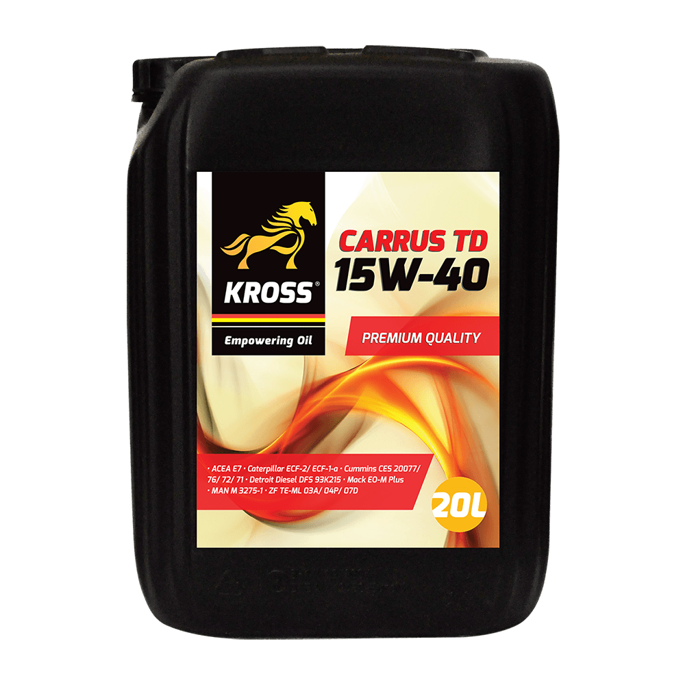 Ulei de motor KROSS CARRUS TD 15W-40 20L
