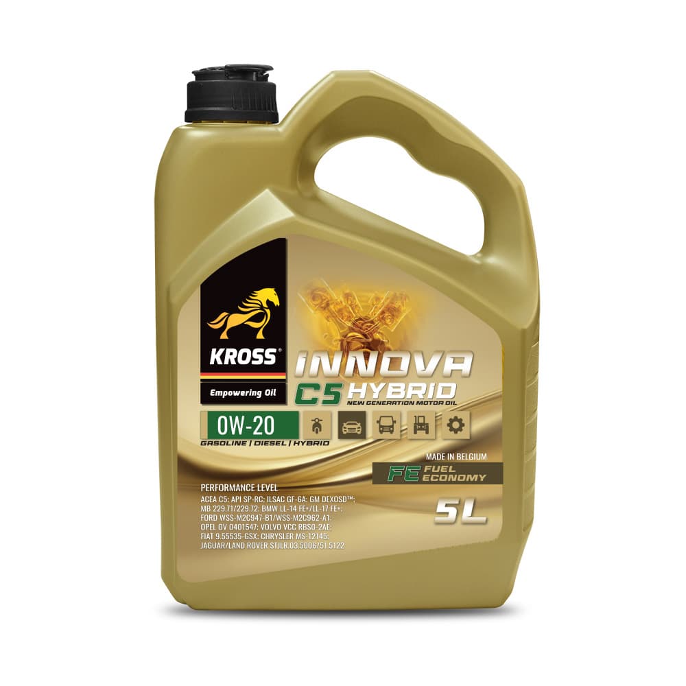 Ulei de motor KROSS INNOVA 0W20 C5-HYBRID 5L