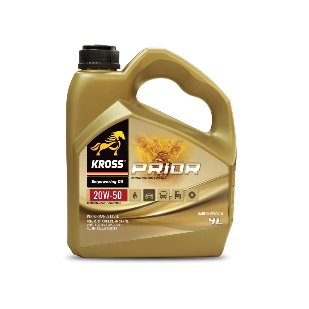 Ulei de motor KROSS PRIOR 20W-50 A3/B4 E3 4L