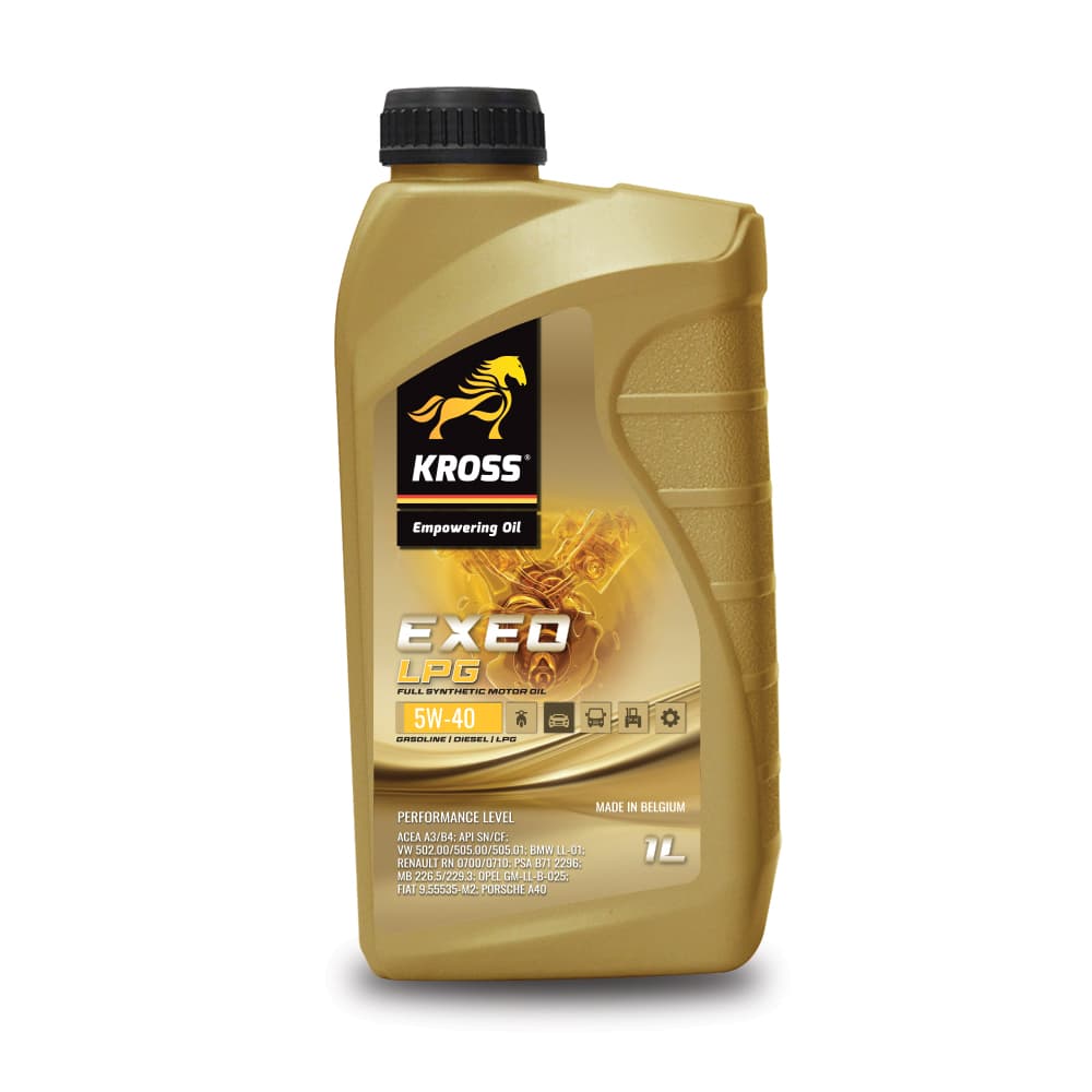 Ulei de motor KROSS EXEO 5W-40 LPG 1L