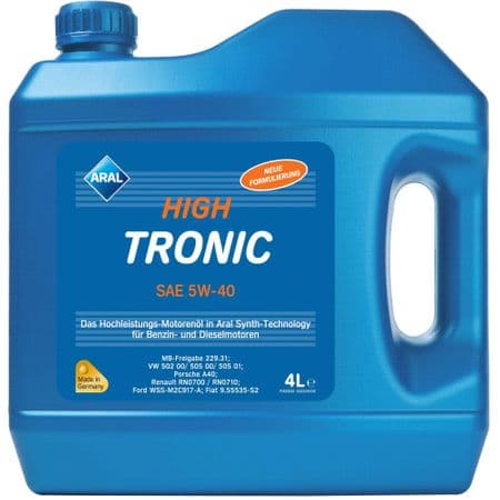 Ulei de motor ARAL HIGH TRONIC 5W-40 4L