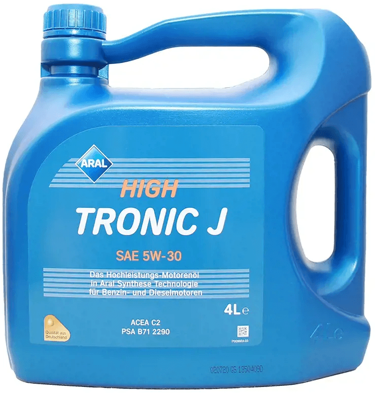 Ulei de motor ARAL HighTronic J 5W-30 4L