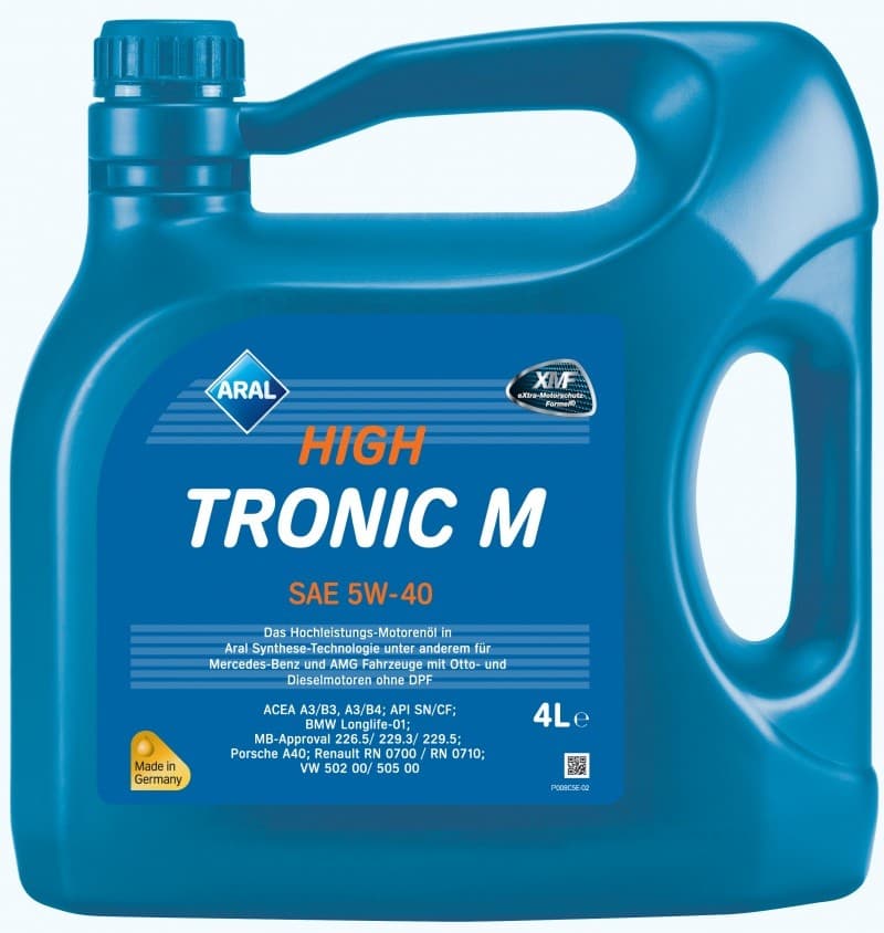 Ulei de motor ARAL HIGH TRONIC M 5W-40 4L