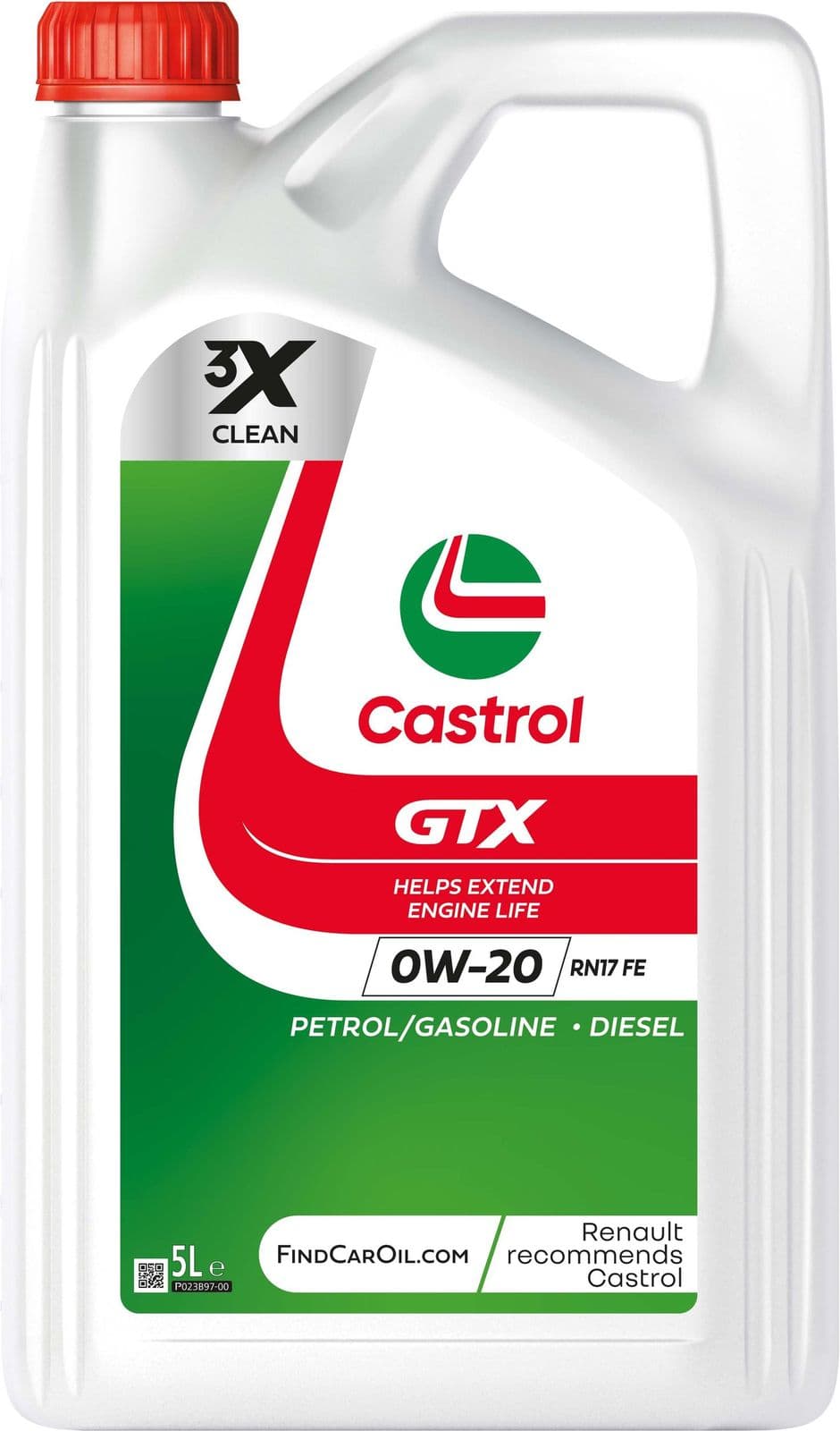 Ulei de motor Castrol GTX 0W-20 RN 17 FE 5L